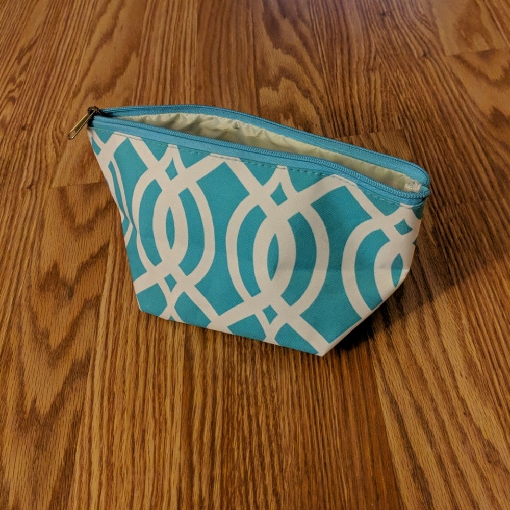 A makeup bag